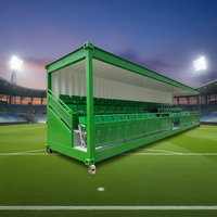 Tribune modulaire en métal certifiée CE, fournie directement par l'usine, pour stade de football avec sièges en gradins