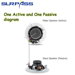 Btc42 Tốt Nhất Bán Class D Khuếch Đại Surround Âm Thanh Phòng Khách Hoạt Động Bt Trong Loa Trần - Product Image 2