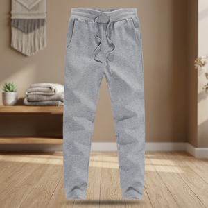 Pantalones Deportivos Casuales para Hombre de Alta Calidad, Talla Grande, Cintura Media, Corte Holgado, Bordados, Servicio OEM, Forro Polar Premium para Invierno - Product Image 3