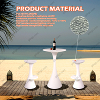 Chaise haute de bar pour hôtel avec pédale, tabouret de piscine immergé, chaise de café lumineuse pour hôtel, chaise à pédale LED