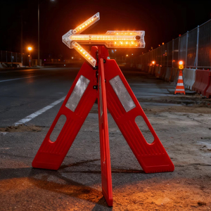 64Pcs LED Có Thể Sạc Lại Hổ Phách Mũi Tên An Toàn Cảnh Báo Ánh Sáng Với 2 Mạnh Mẽ Nam Châm Khẩn Cấp Tín Hiệu Giao Thông Cho Xe Tải Xe Đường Sử Dụng - Product Image 1