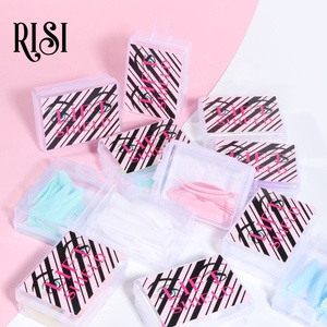 RISI Private Label Silicon Curl Werkzeug Wimpern Dauerwelle mit Tasche 5 Stück Wimpern lift <span class=keywords><strong>Pads</strong></span> Wimpern lift Schilde Silikon Lashlift Shield - Product Image 2