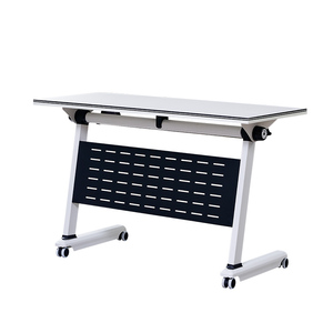 Mesa de reunión plegable moderna, mesa de entrenamiento plegable, mesa de conferencia abatible Modular para oficina y escuela para sala de reuniones - Product Image 6