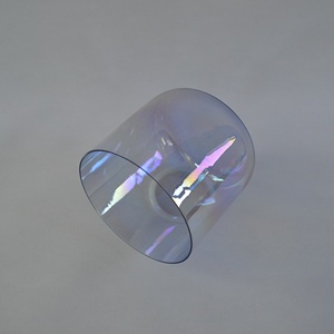 Sonido curativo Todas las notas Luz cósmica Cuencos Cantores de cristal de cuarzo de siete colores con juntas tóricas y mazos gratis - Product Image 6