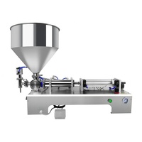 Machine de remplissage manuelle industrielle pour sauces (tomate, chili, BBQ) en pots et sachets