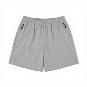 Pantalones Cortos Deportivos para Hombre, Negros, Estilo Urbano, Ecológicos, Cintura Elástica, con Bolsillos, Logotipo Frontal, Secado Rápido, Corte Casual - Product Image 6