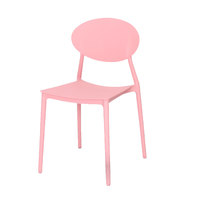 Meubles d'usine en gros dîner de cafétéria exclusif PP chaise moderne noir pas cher restaurant chaises de salle à manger en plastique