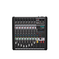 Console de mixage audio 8 canaux 12 canaux 16 canaux Amplificateur professionnel pour scène Fête Studio d'enregistrement