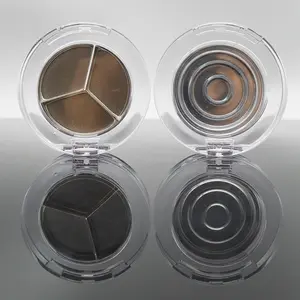 Private Label 26mm Magnetic Makeup Packaging Transparent Empty Eyeshadow Palette Makeup Kit