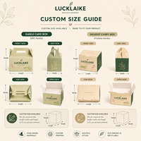Boîte à gâteau de luxe personnalisée avec logo, emballage imprimé pour pâtisseries, boîte à bento, kits de desserts recyclables de qualité professionnelle pour grandes boulangeries