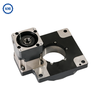 Plateforme rotative à angle droit HRG, précision ±15 arc secondes, 200 tr/min, IP65, avec roulement à rouleaux croisés et table d'indexage servo à trou traversant