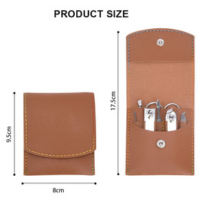 Ensemble de manucure en gros, 7 pièces, coupe-ongles en acier au carbone, outil de soin des ongles personnel, kits de pédicure pour femmes et hommes - Product Image 4