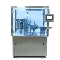 Machine de remplissage de seringue en verre de préremplissage d'acide hyaluronique direct d'usine Machine de remplissage et de capsulage de seringue jetable