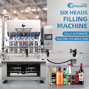 Machine de remplissage de shampooing de remplisseur de bouteille de 6 têtes entièrement automatique directe d'usine - Product Image 4
