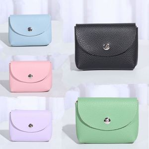 Porte-cartes personnalisé avec nom, cadeau de fête, mini portefeuille en PU, étui pour cartes d'identité et de crédit, porte-monnaie antivol - Product Image 2