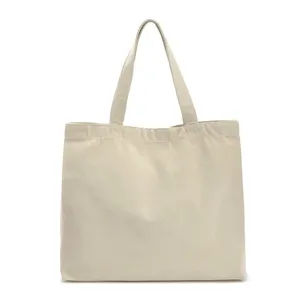 Bolsa de Compras de Algodón Reciclado Natural y Bolsa de Lona Personalizada - Product Image 4