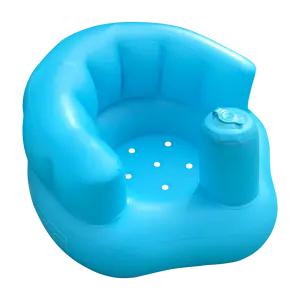 Vente en gros de canapé-lit gonflable en PVC pour enfants chaise convertible minimaliste moderne au design tigre <span class=keywords><strong>bleu</strong></span> pour bébé meubles de maison pour - Product Image 1