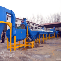 Machine de broyage pour l'exportation, machine de recyclage PET, machine de tri des déchets plastiques, ligne de lavage des bouteilles en plastique