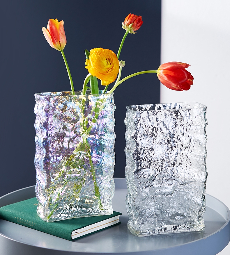 Factory Produced Wholesale Glass Flower Vases