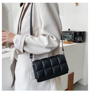 Sac à main en pierre noire pour femmes, sacoches à épaule de luxe de styliste de marque célèbre - Product Image 6