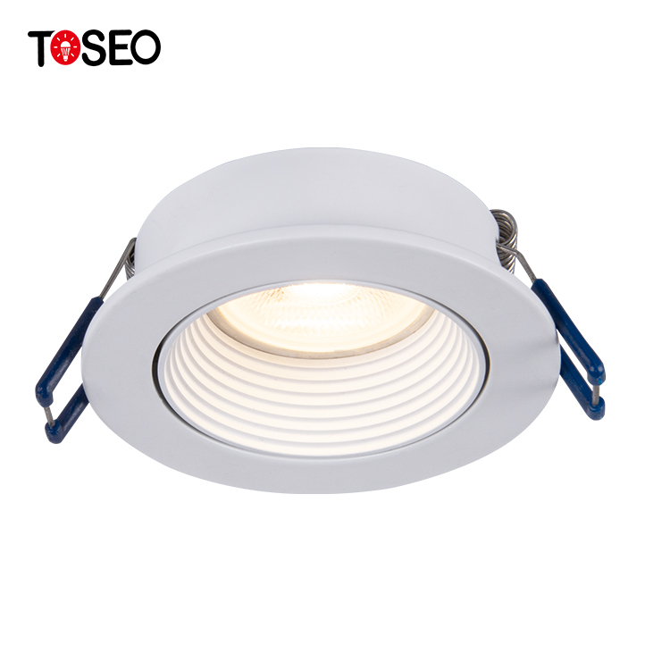 IP20 Adjustable Gu10 Recessed Downlight Fitting Die Casting Aluminum