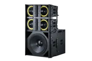 Speaker audio berkualitas tinggi + speaker line array pro