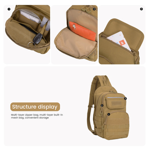Nueva llegada: Bolso de hombro ligero e impermeable para exteriores, de I+D directo de fábrica, ideal para caza y senderismo. - Product Image 2