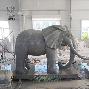 Vendita diretta della fabbrica sculture in pietra antiche sculture in pietra di granito indiano <span class=keywords><strong>giardino</strong></span> <span class=keywords><strong>elefante</strong></span> statue - Product Image 2