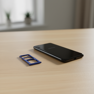 Bandeja Dual Sim para Samsung Galaxy M51 M515 Azul - Product Image 3