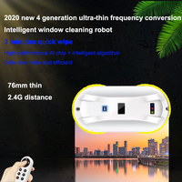 Meilleure vente Robot nettoyeur de vitres intelligent Nettoyeur de vitres automatique Robot laveur de vitres avec télécommande Ménage