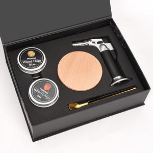 Vente en gros de coffret cadeau en bois DD2435, ensemble de fumeur à cocktails, kit d'infusion de whisky personnalisé pour bar - Product Image 6