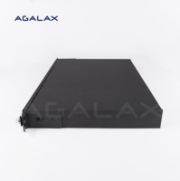 Panel Patch Fiber ODF Rak 19 Inci dengan 1U 12 48 96 144 Port, Terpasang di Rak, Berbahan Baja Cold-rolled Berlapis Bubuk, untuk Pusat Data FTTX