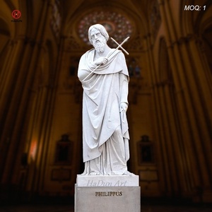 Escultura <span class=keywords><strong>de</strong></span> mármol blanco <span class=keywords><strong>de</strong></span> iglesia <span class=keywords><strong>de</strong></span> Cristo <span class=keywords><strong>de</strong></span> tamaño real personalizada, estatua <span class=keywords><strong>de</strong></span> doce <span class=keywords><strong>apóstoles</strong></span> <span class=keywords><strong>de</strong></span> <span class=keywords><strong>Jesús</strong></span> - Product Image 1