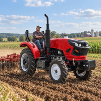 Mini tracteur agricole multifonctionnel, petit tracteur agricole, chargeur 4x4, 50 ch, 60 ch, 70 ch, 80 ch, 90 ch, mini tracteurs