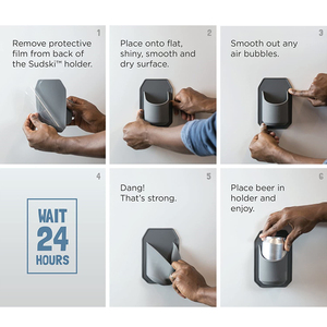 Nuovo Set di Accessori per il Bagno 2025: Portabevande in Silicone Impermeabile per Doccia - Product Image 5