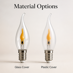 Ampoule LED à filament flamme C35 à économie d'énergie, effet feu simulé, lumière constante, lampe décorative pour lustre, base E14 - Product Image 2