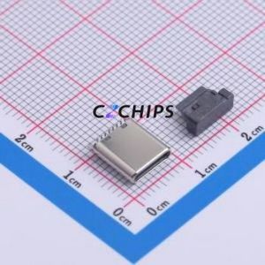 918-118A2021Y40006 USB Connector SMD Connector ( Connector Type: Type-C )( Protocol Standard: USB 2.0 )( Gender: Male ) - Product Image 1
