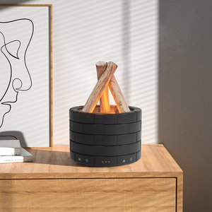 Thông Minh Điện tử USB simulated lửa hương thơm khuếch tán tinh dầu siêu âm ngọn lửa độ ẩm - Product Image 2