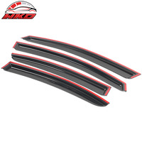 Viseras para Ventanas Estilo Delgado con Tinte Ahumado para Subaru Impreza 2012-2016, 4 Piezas, Accesorios Exteriores para Auto, Protector de Lluvia, Deflector de Viento