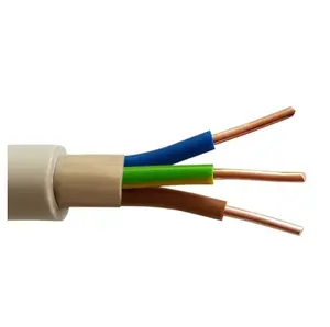 China power electric flat wire transmission cable leather wire price