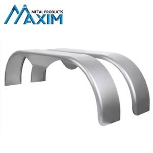 Paire de garde-boue de <span class=keywords><strong>remorque</strong></span> pour <span class=keywords><strong>essieux</strong></span> doubles, pour remorques fermées Teardrop avec roues de 13-15 pouces - Product Image 4