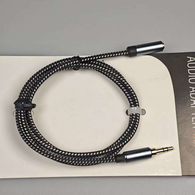 High Quality 3.5mm Male to Female Gold Plated AUX Cable Extension Audio Cord for Phone Laptop Car Speaker Length 5 m
