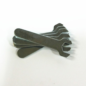 Stamped Wrench 12mm Opening 8mm Thick High Carbon Steel Zinc Plated Metric Manual <b>Hand</b> <b>Tool</b> Furniture Accessory - Product Image 2