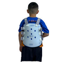 Immobilisation de la colonne vertébrale thoraco-lombaire pour enfants doublée de tissu composite Immobilisateur de rééducation postopératoire