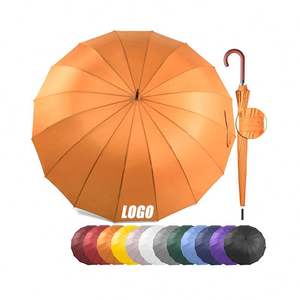 Wholesale Automatic Promotion Extra <b>Large</b> Factory <b>Large</b> Straight Umbrella Personalized Umbrella With Your Logo - Product Image 1