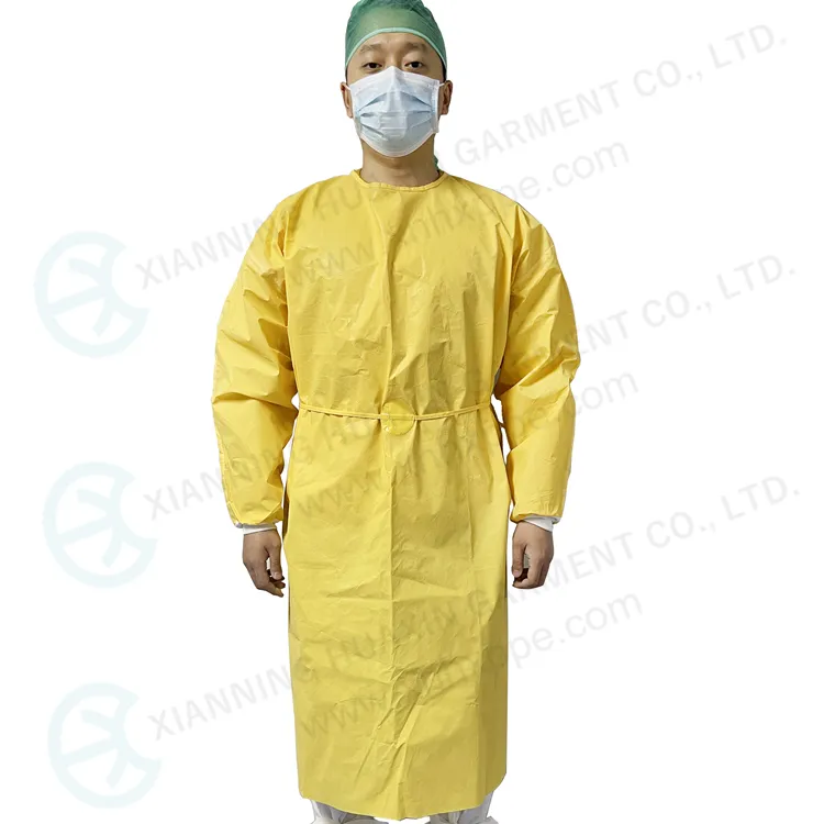 TYPE PB 3B 4B CE Certificated Disposable Apron Isolation Gown