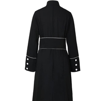 Vente en gros de costumes romains religieux d'église catholique de prêtre médiéval d'Halloween pour les costumes de téléfilms