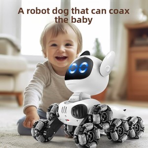AJB Cane Robot Telecomandato Elettrico 2.4G con Funzioni Acrobatiche, Molteplici Posizioni, Interazione e Carino al Tatto, Realizzato in Plastica - Product Image 5