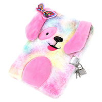 Schul bedarf Kinder Kawaii Plüsch Cover Notebook Office Briefpapier Günstige Bulk Notebooks