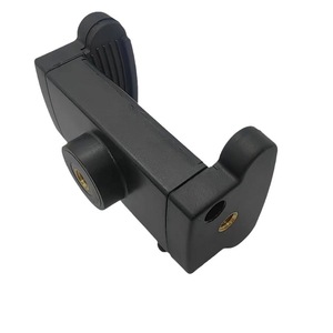 Support de téléphone pour diffusion en direct, pince métallique à double pression, rotatif à 360 degrés, fixation horizontale et verticale pour vlogging - Product Image 5